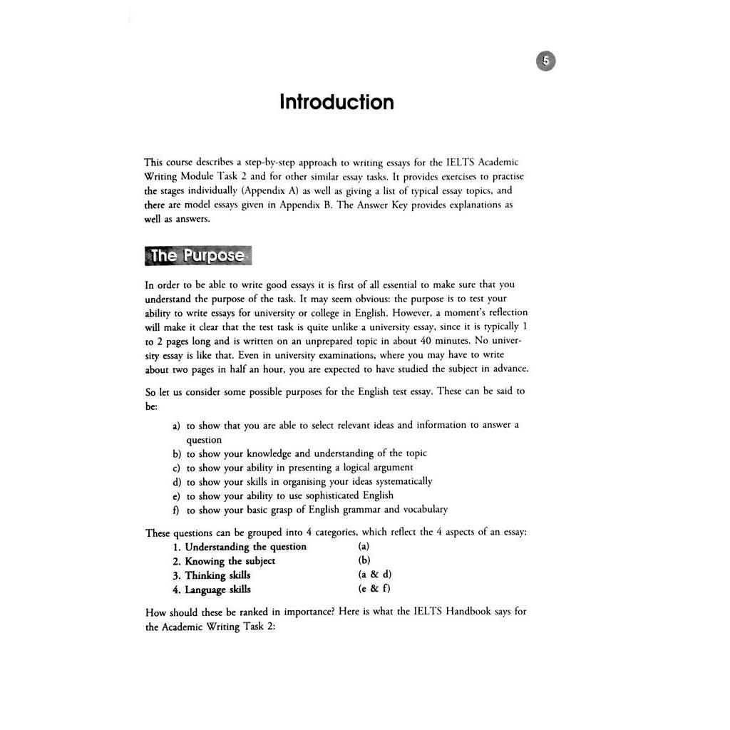 Sách Essay Writing For English Tests