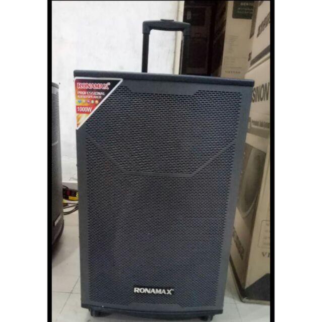 Loa Karaoke LOA RONAMAX 4 TẤC QM15 THÙNG GỖ Loa Kẹo Kéo