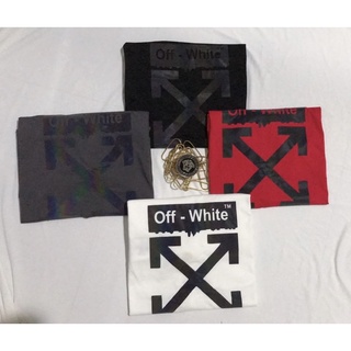Áo thun form rộng tay lỡ off- white phản quang unisex atl02