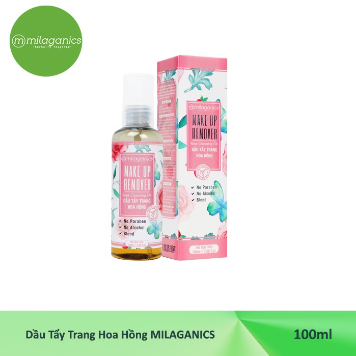 COMBO TẨY TRANG Toner Trà xanh 100ml+ Dầu Tẩy trang Hoa hồng MILAGANICS 100ml | BigBuy360 - bigbuy360.vn