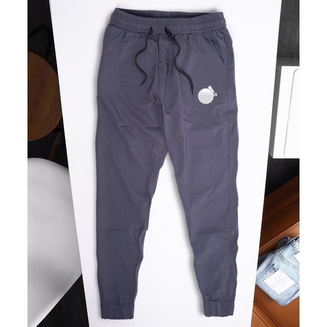 Quần dài nam kaki , Quần dài bo chân chất liệu vải kaki co giãn,Quần cạp chun bo chân