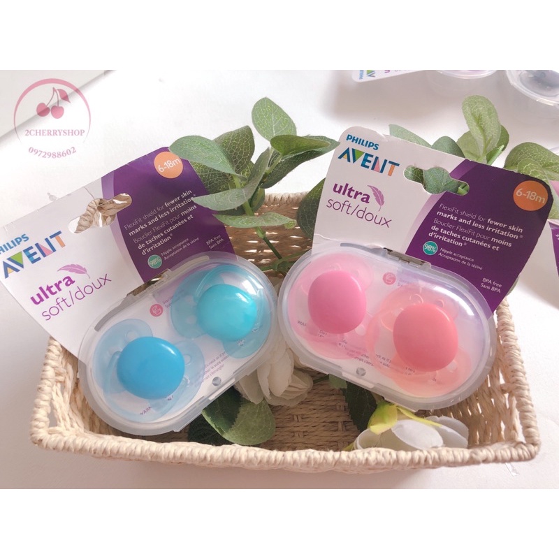 [Mẫu Mới]Ti giả Philips Avent Ultra Soft chính hãng