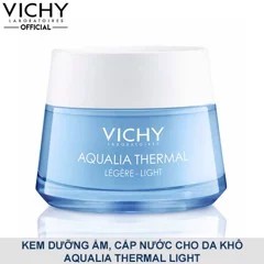 Kem Dưỡng Ẩm, Cấp Nước Cho Da Khô Vichy Aqualia Thermal Cream-Light 50ml