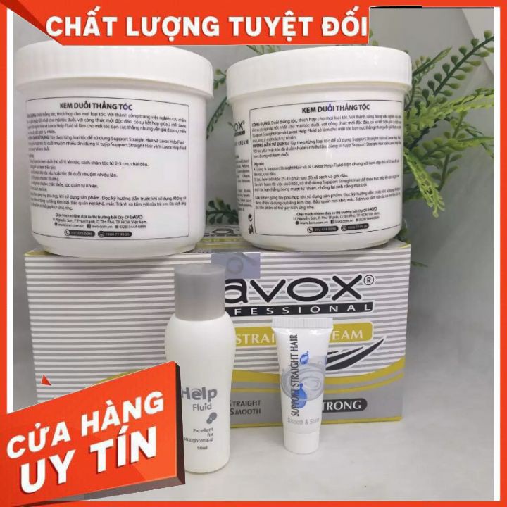 [CHÍNH HÃN] kem duỗi tóc,kem ép tóc LAVOX XÁM SỌC 500M X 2 VÀ 1000M X 2-siêu manh giú tóc thẳng bóng mượt dành cho salon