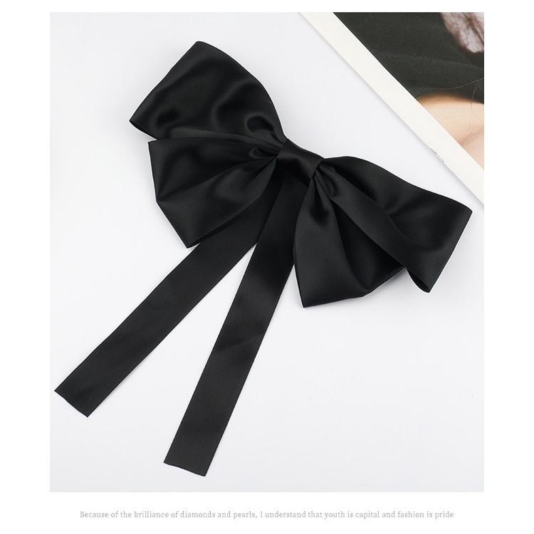 Kẹp tóc cỡ nơ lớn thời trang dành cho nữ