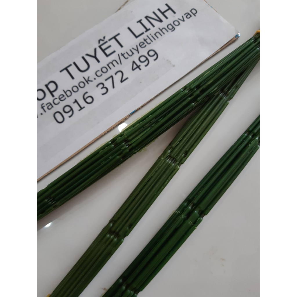 Cành kẽm làm thân cành  hoa vải , hoa giấy :70k / bó / 100 nhánh