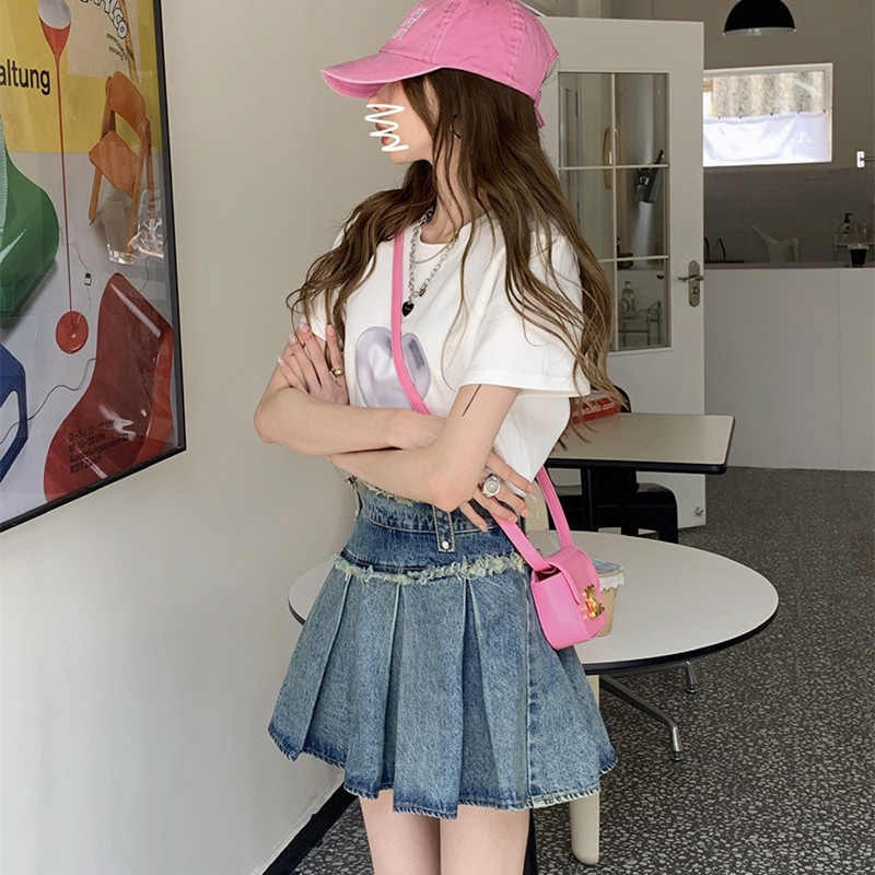 Chân Váy Denim Thiết Kế Hợp Thời Trang Cho Nữ