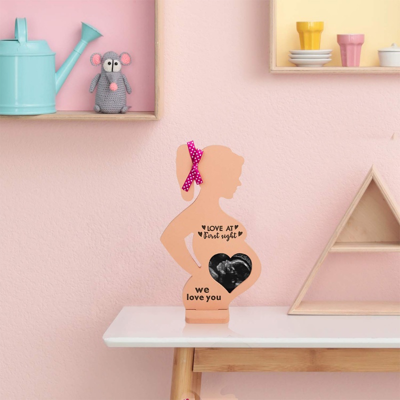 Khuôn Silicone Làm Khung Ảnh DIY Hình Trái Tim / Mẹ