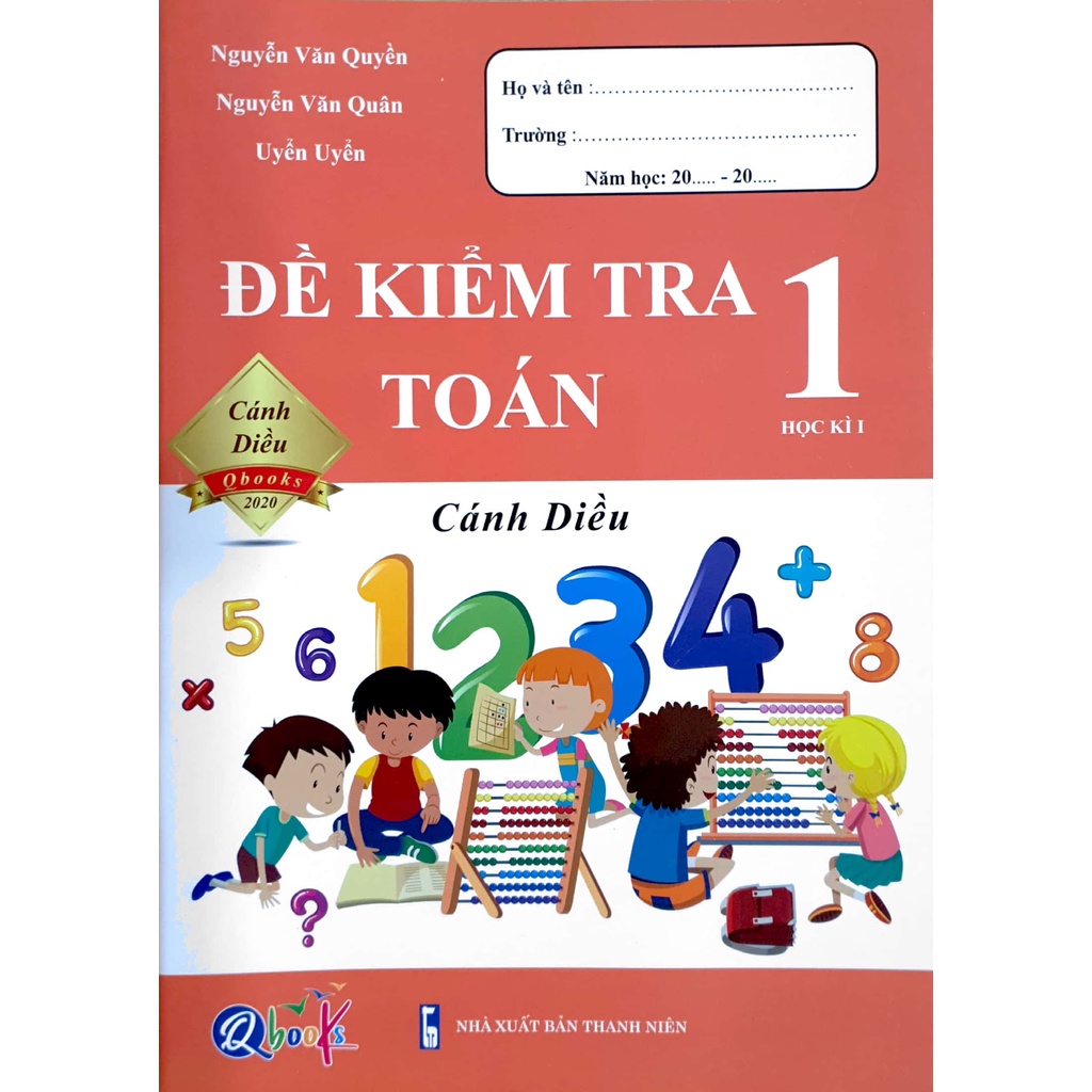 Sách Đề kiểm tra toán 1 Học kì 1 (Cánh Diều)