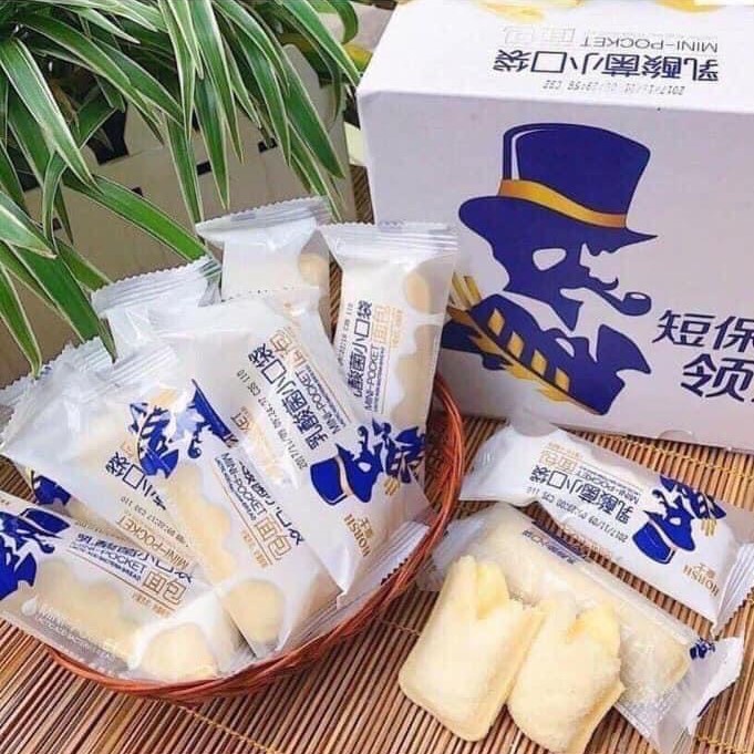 [Mã 255FMCGSALE giảm 8% đơn 500K] Bánh Sữa Chua Nội Địa Hiệu Ông Già, Bánh Đài Loan