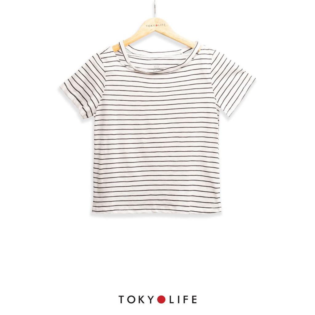 Áo T-Shirt Nữ TOKYOLIFE cổ tròn cut-out I9TSH005G | BigBuy360 - bigbuy360.vn