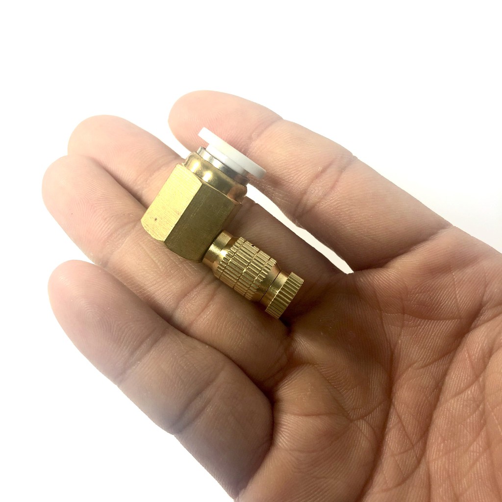 Béc cuối phun sương, Đế cuối béc dây phun sương 8 ly bằng đồng - 8mm