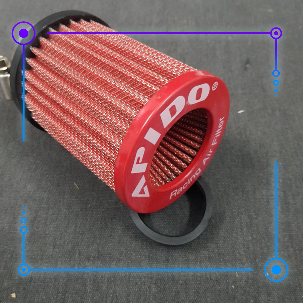 LỌC GIÓ TRỤ HIỆU KN CHO XE MÁY --- .TĂNG NỘI LỰC XE MẠNH NHƯ SIÊU ANH HÙNG .