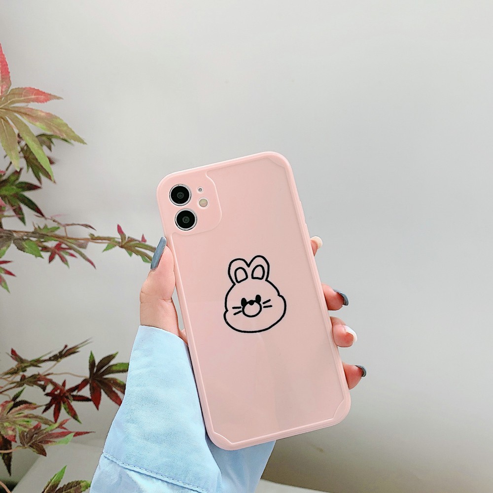 Ốp điện thoại chống sốc in hình vẽ động vật hoạt hình dễ thương dành cho  iPhone 7 8Plus SE   | Shopee Việt Nam
