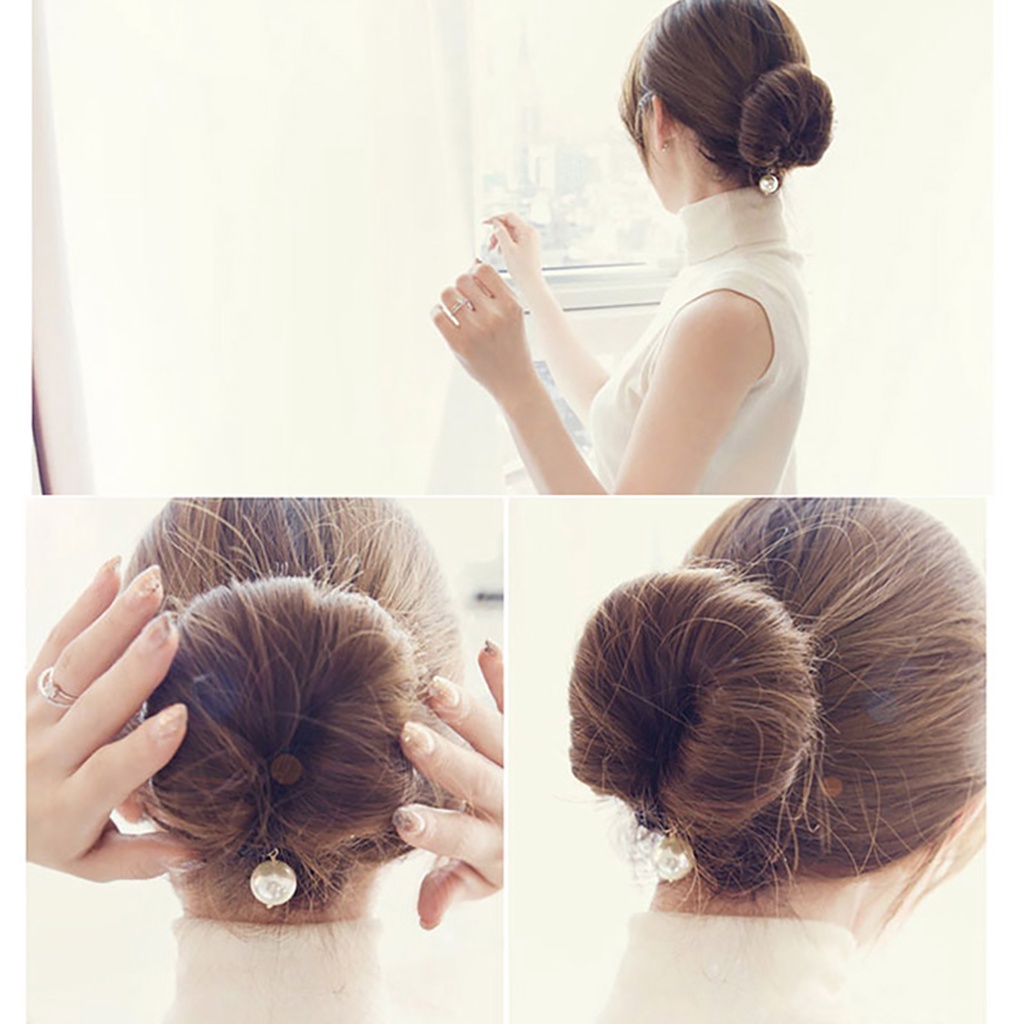 Dụng cụ hỗ trợ búi tóc củ tỏi siêu nhanh chóng và tiện lợi