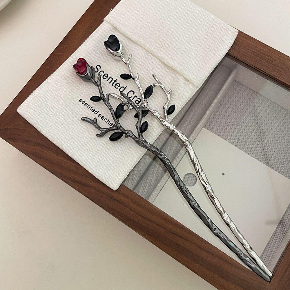 Trâm Cài Tóc Hình Hoa Hồng Phong Cách Trung Hoa Cổ Điển Cho Nữ