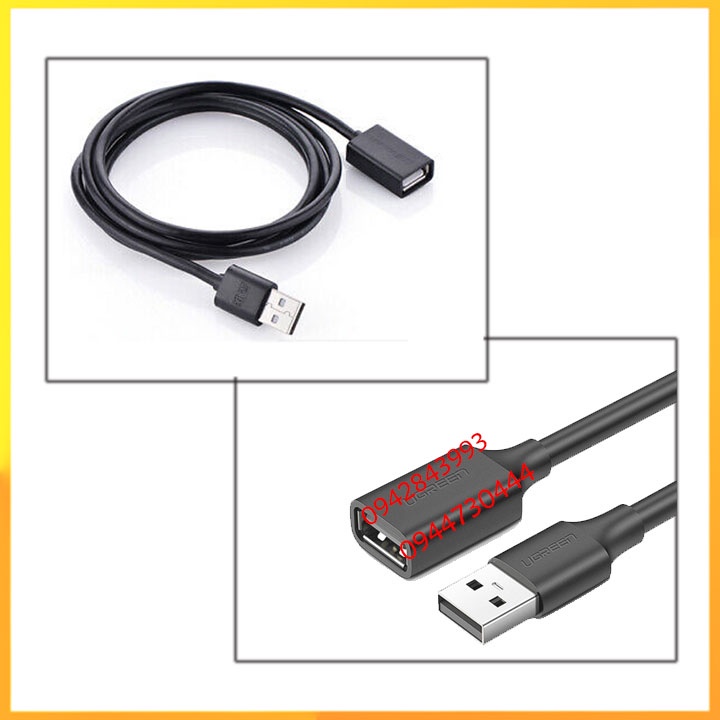 Cáp nối dài usb 2.0 3m Ugreen 10317_adapternguongiare