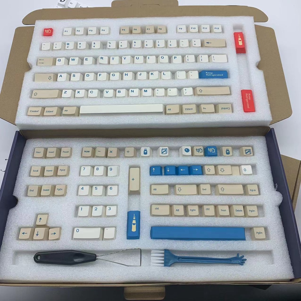 Soy keycap Cherry Profile Bàn Phím Cơ Gaming 134 Phím RK61 RK71 61 / 71 / 84 / 108