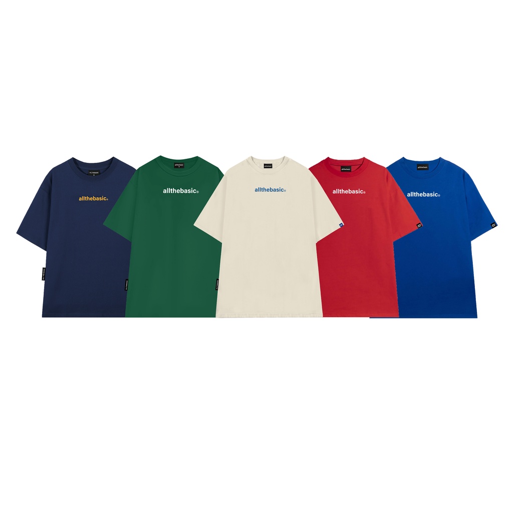 Áo Thun All The Basic Design - Classic logo - màu Be
