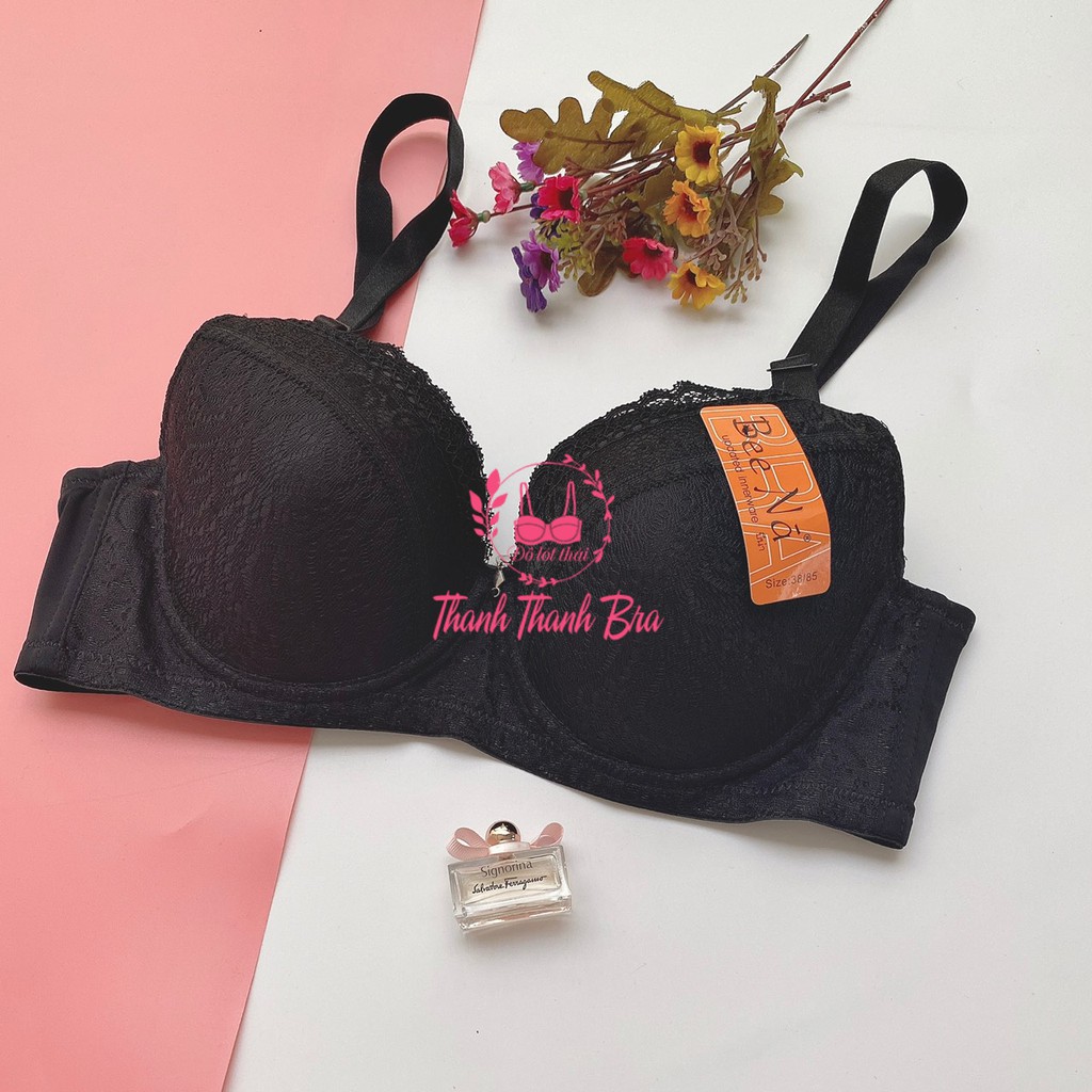 Áo ngực quả to Cup C, ren mềm Bee Na Thái Lan 6046