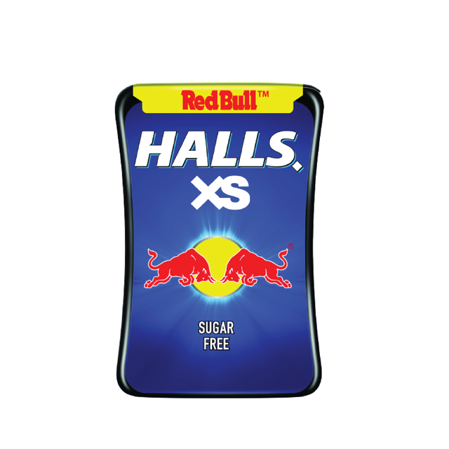 [Giảm 5K cho đơn từ 50K] [Mua 4 Tặng 1] Combo 4 Hộp Kẹo Ngậm Không Đường Halls Vị Redbulls 4x13.8g