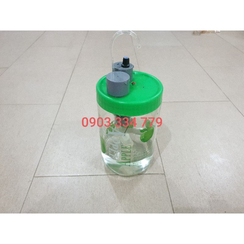 Bình rót rượu tự động thủy tinh 2 lít mẫu mới 2020