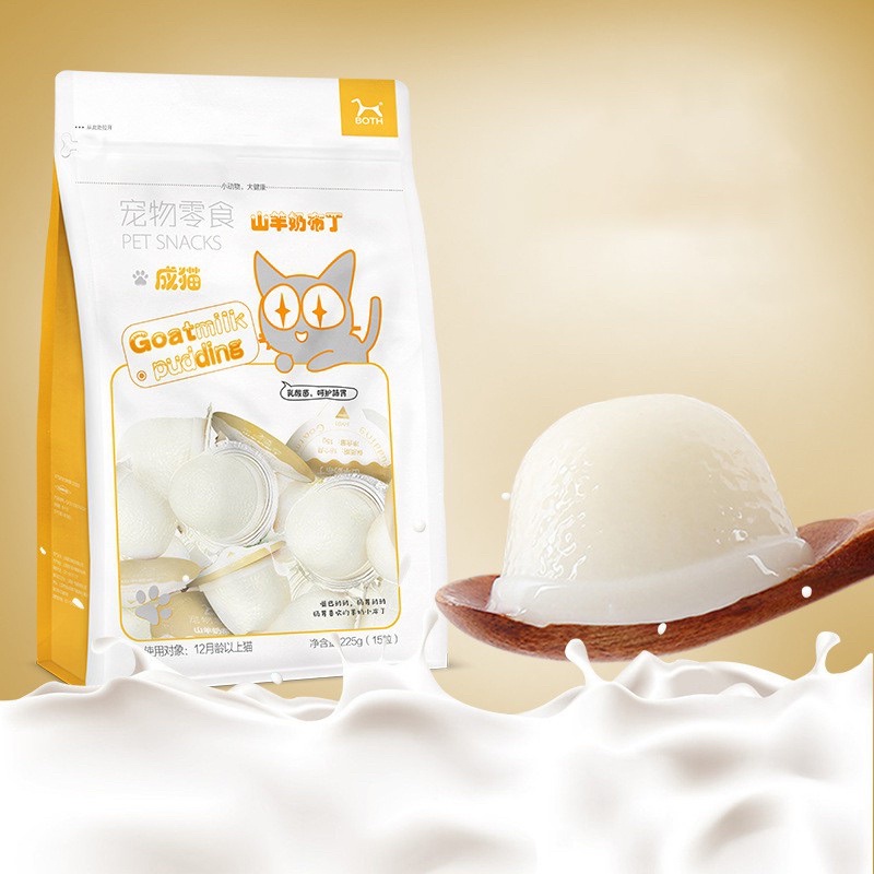 Pudding Thạch Sữa Dê Cho Chó Mèo Bổ Sung Canxi (1 viên lẻ) Xiuxiu Giang