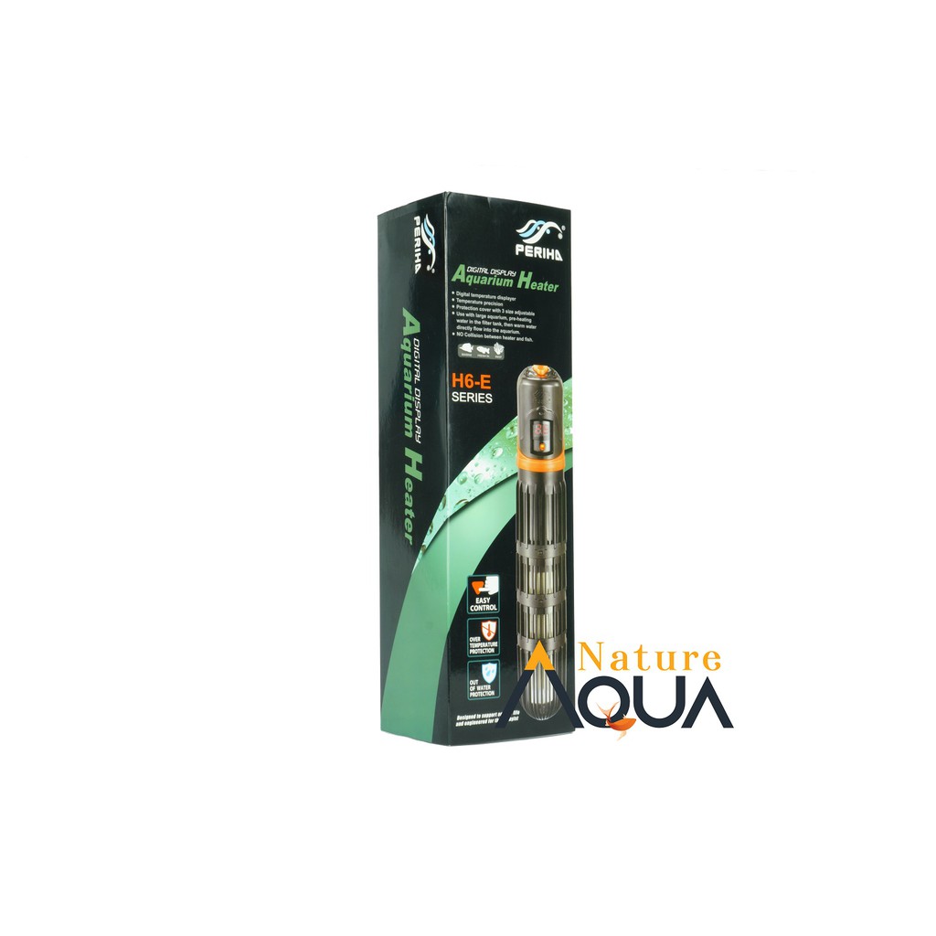 Sưởi Periha H6-E 200w/300w/500w điện tử có vỏ bảo vệ