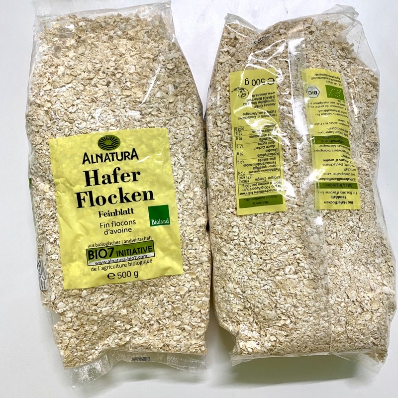 Yến Mạch Cán Dẹt Cán Vỡ Hafer Flocken 500gr Đức Eatclean Healthy, Giảm Cân Cho Người Ăn Kiêng Bé Ăn Dặm