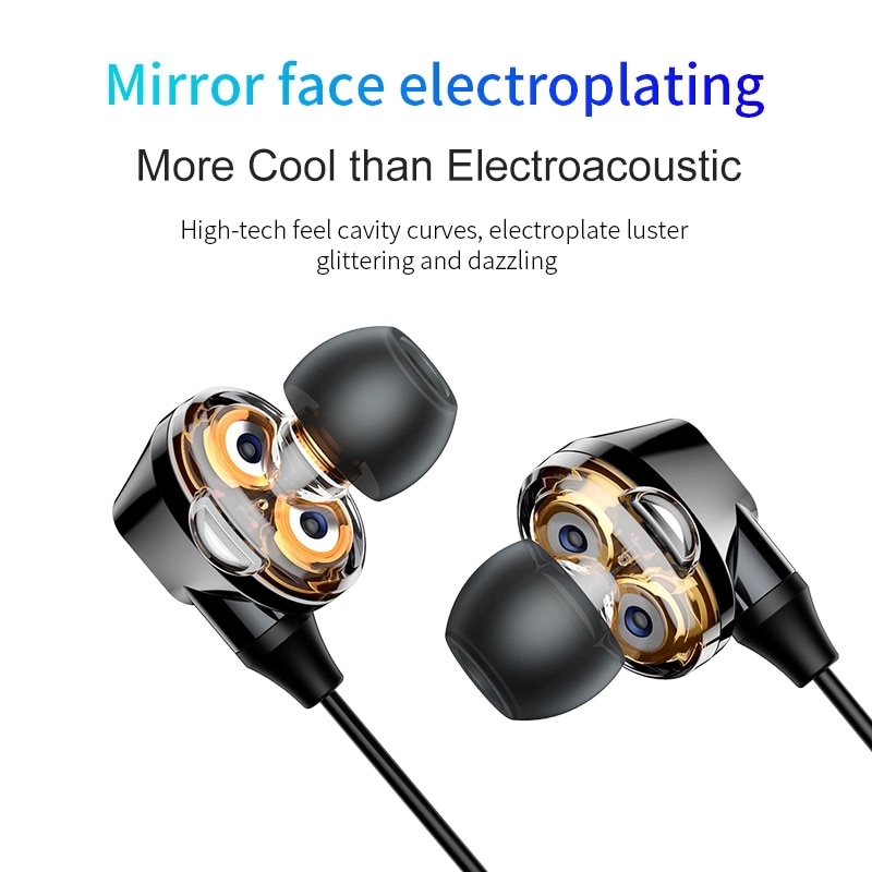 Tai nghe choàng cổ thể thao Baseus Encok S10 Dual Moving Coils, tai nghe không dây bluetooth với 4 loa chống nước iP5X