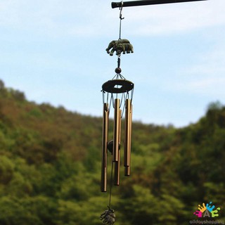 Chuông gió ống kim loại phong cách retro