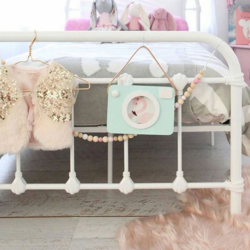 Khung Ảnh Treo Tường Trang Trí Hình Máy Ảnh Kèm Dây Thừng Độc Đáo