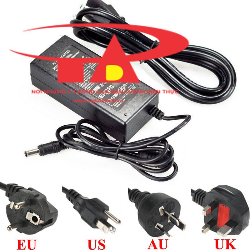 Bộ Combo 10 cái ADAPTER 12V 5A (NÊN MUA, LOẠI TỐT, GIÁ RẺ) chất lượng,đủ ampe dùng cấp nguồn cho các thiết bị điện tử...