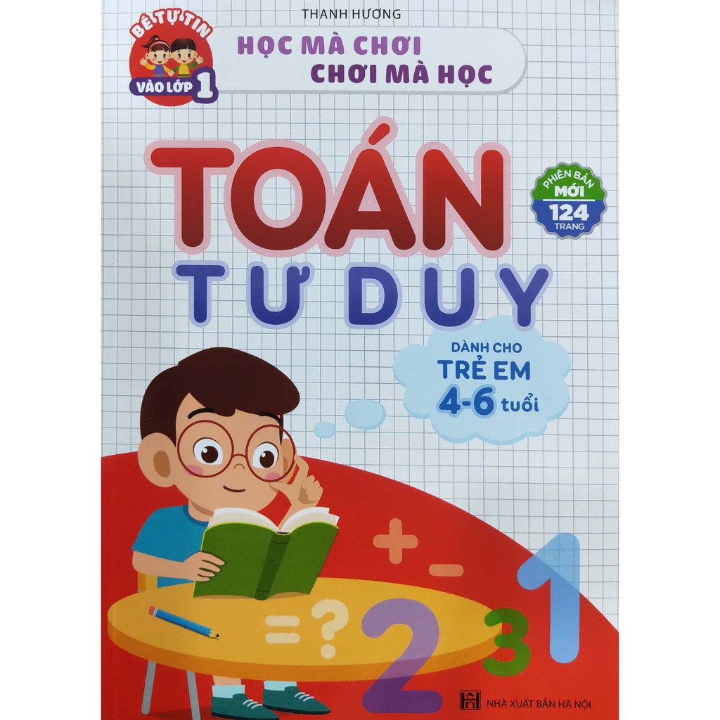 Sách - Toán Tư Duy - Dành cho trẻ em 4-6 tuổi