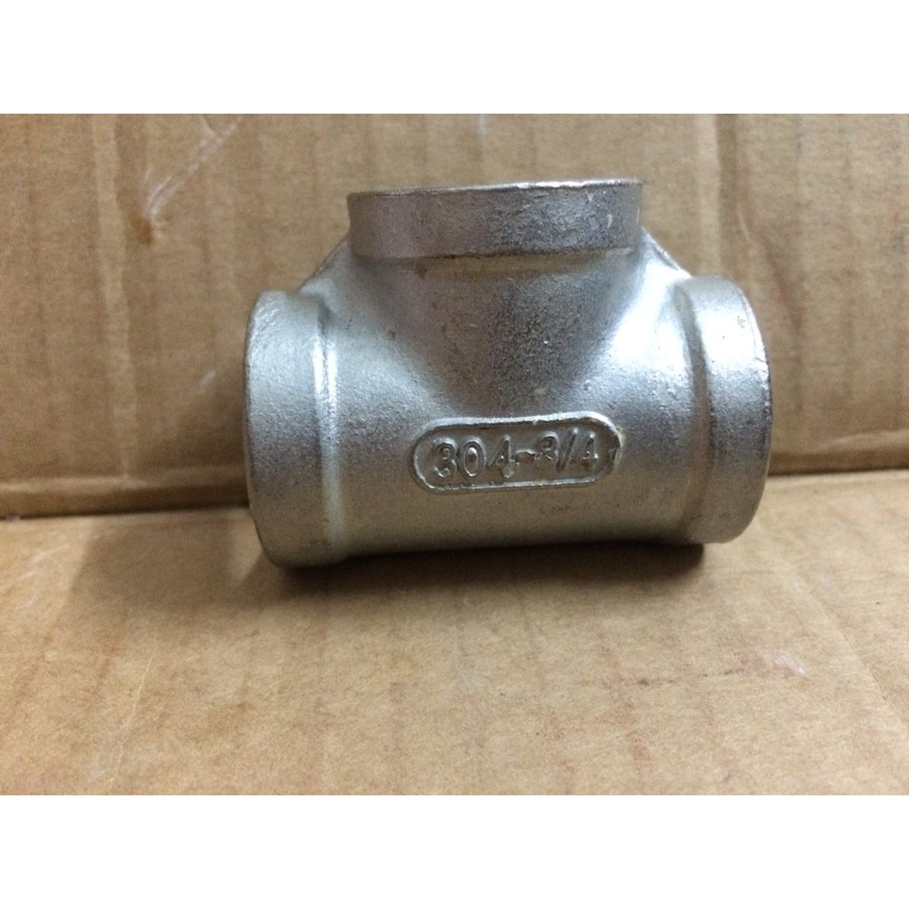 [Tê] T inox 304 phi 27 phi 42 nối ren trong