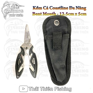 Kềm cá coastline bent mouth cao cấp 12.5cm x 5cm chuyên dùng kẹp, gắp gỡ cá, tháo móc lưỡi mồi giả