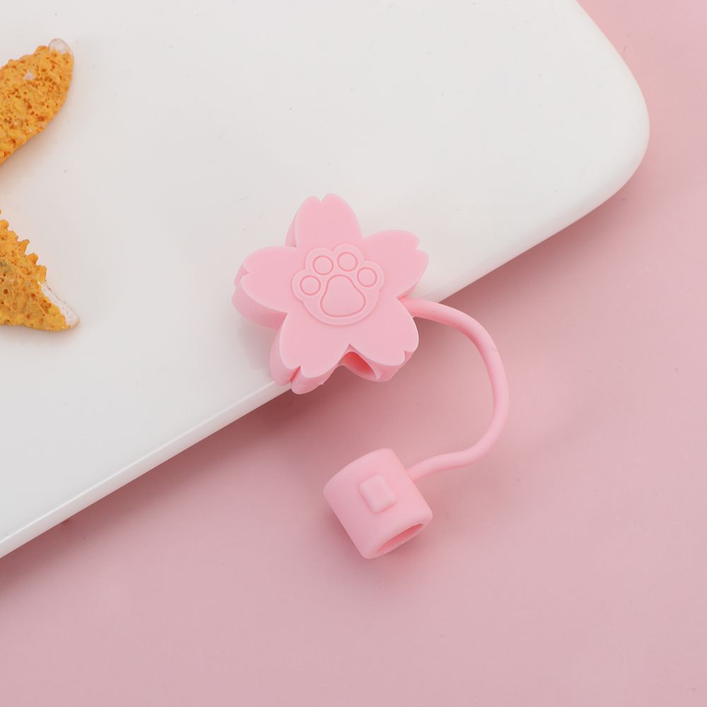 Nắp đậy ống hút bằng silicone chống bụi/ chống văng có thể tái sử dụng