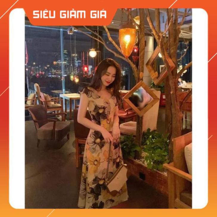 Váy Nữ Thiết Kế Phong Cách Hàn Quốc- Họa Tiết Hoa VTK05 -Teen 888