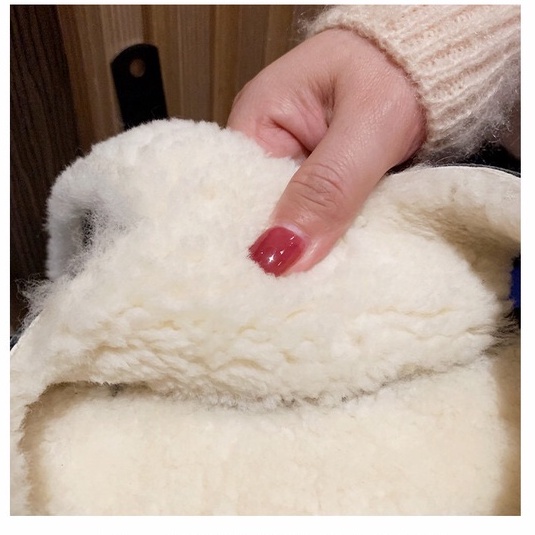 Gìay sandal lông lót mềm mịn, giày xăng đan hai quai