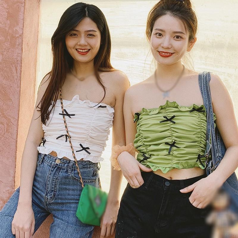 Áo Dệt Kim Trễ Vai Phong Cách Hàn Quốc Quyến Rũ Cho Nữ | BigBuy360 - bigbuy360.vn