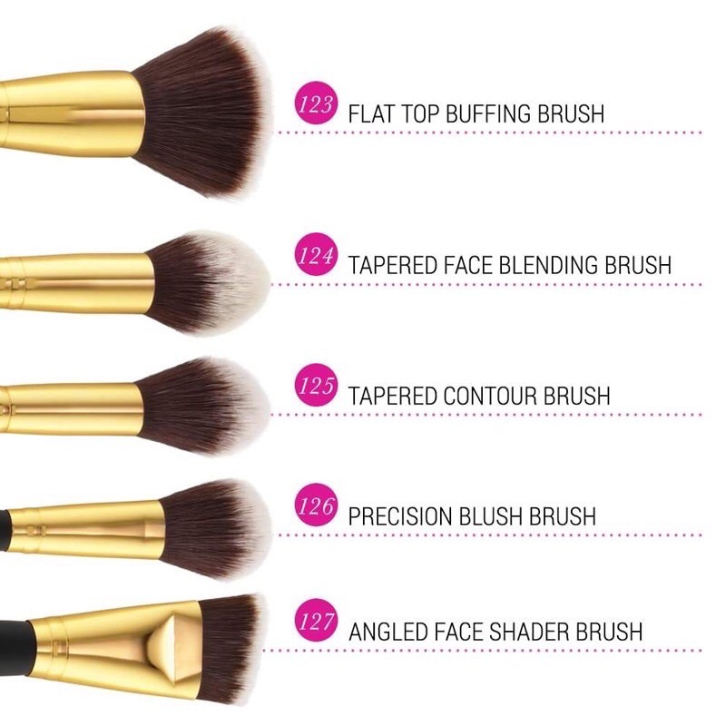 Tách set Bộ cọ trang điểm Bh cosmetics sculpt and blend 2 brush set bh cosmetic BH