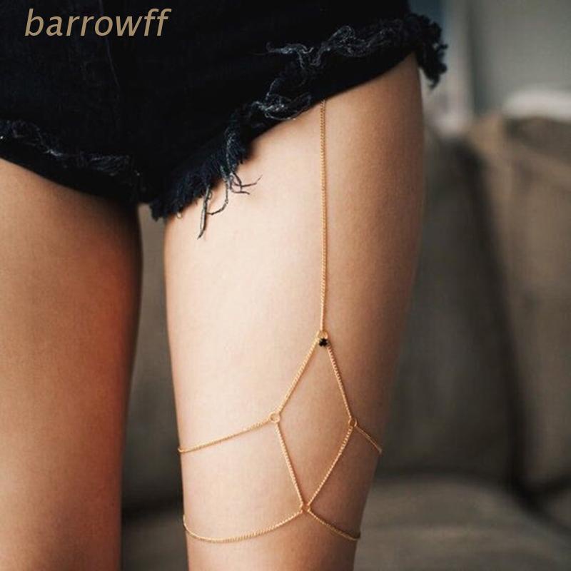 Vòng Đeo Đùi Bằng Hợp Kim Phong Cách Retro Thời Trang Cá Tính Cho Nữ