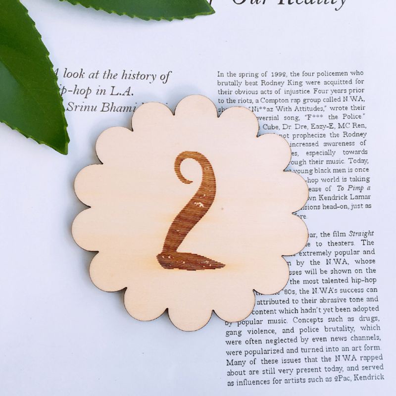 Set 12 Thẻ Đánh Dấu Cột Mốc Phát Triển Theo Tháng Làm Phụ Kiện Chụp Ảnh Cho