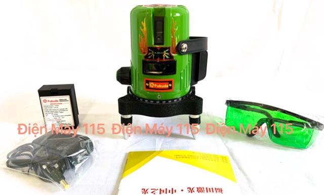 MÁY CÂN BẰNG LASER 5 TIA XANH FUKUDA EK-366G