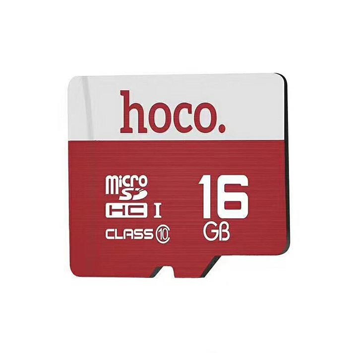 Thẻ nhớ Micro SD Hoco 16Gb - Đỏ tiện ích