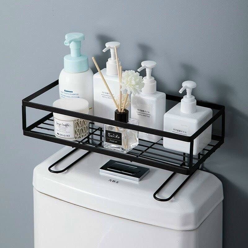 Kệ để đồ trên nắp bồn cầu sơn tĩnh điện chống rỉ loại đẹp