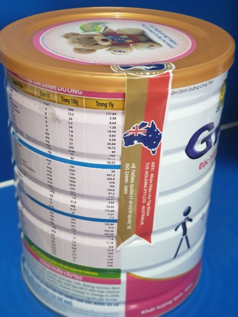 Sữa Arti Gain Hồng 6-36 tháng tuổi 900g (HSD: 04/2022)