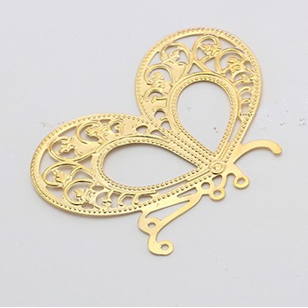 5 phiến hình bướm 35*46mm nguyên liệu làm trâm làm trang sức cổ trang