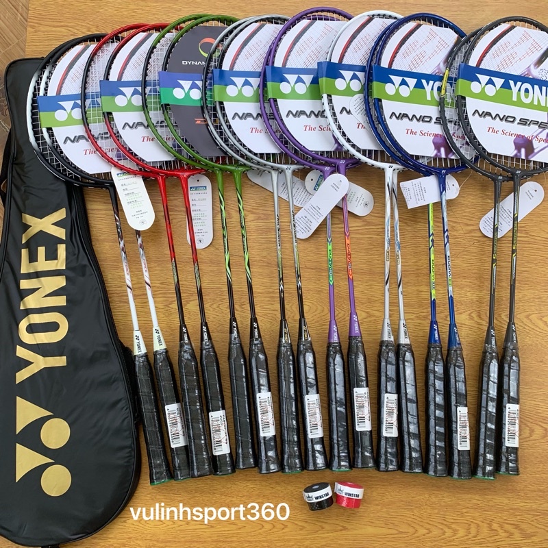 Vợt yonex 2 chiếc kèm bao tặng 2 quấn cán winstar chính hãng [Ảnh thật+video]