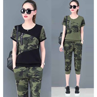 Bộ đồ thể thao phối lính cực ngầu